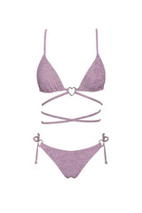 Summer Love Bikini Bottom Rose Shimmer