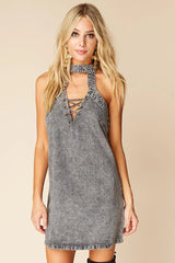 Kaden Denim Dress Ash