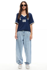 LIONESS Spectate Top Indigo