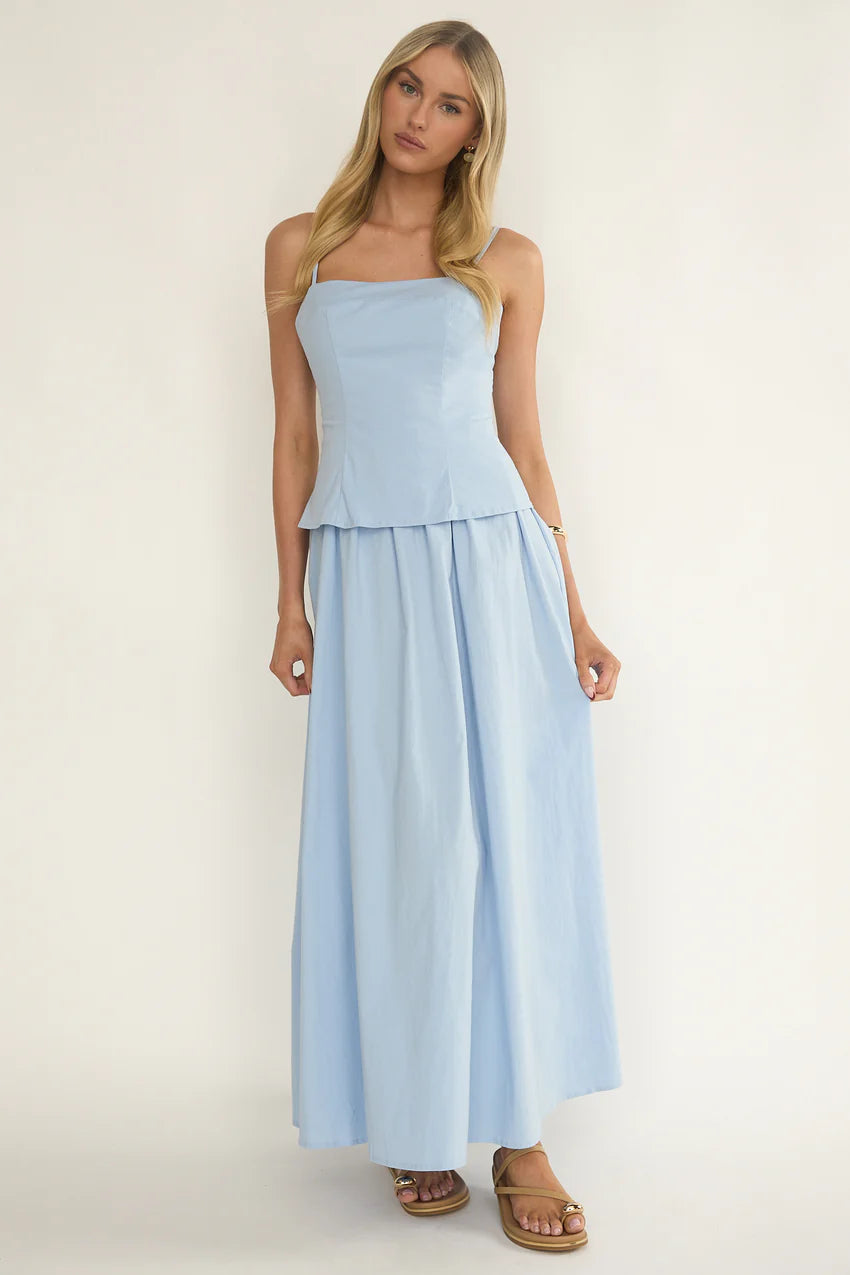 Antonita Cami Strap Maxi Dress Blue