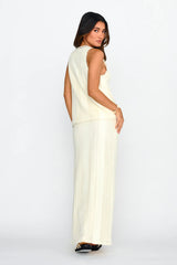 Ninevah Lace Maxi Skirt Beige