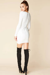 Blake Bodycon Party Dress White